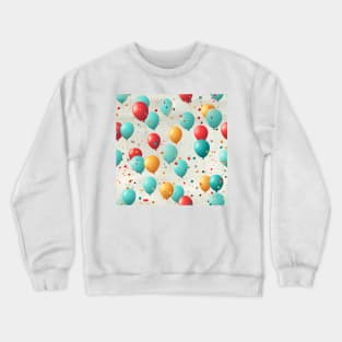 Happy Birthday Party Celebration Pattern 7 Crewneck Sweatshirt